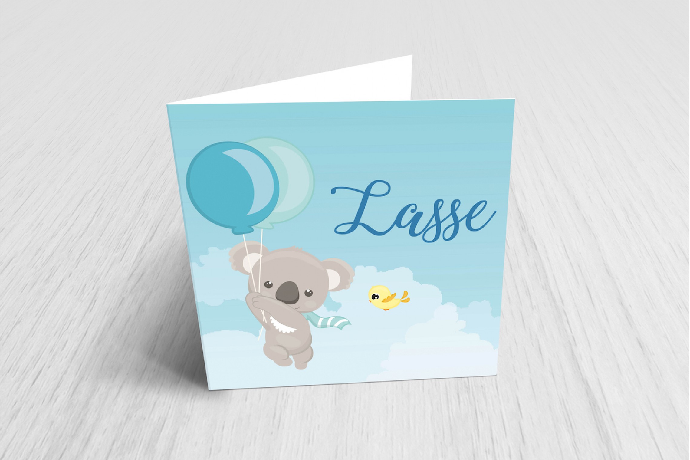 Koala met ballon